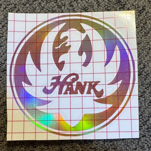 Hank Logo Sticker - Picture 2 of 4